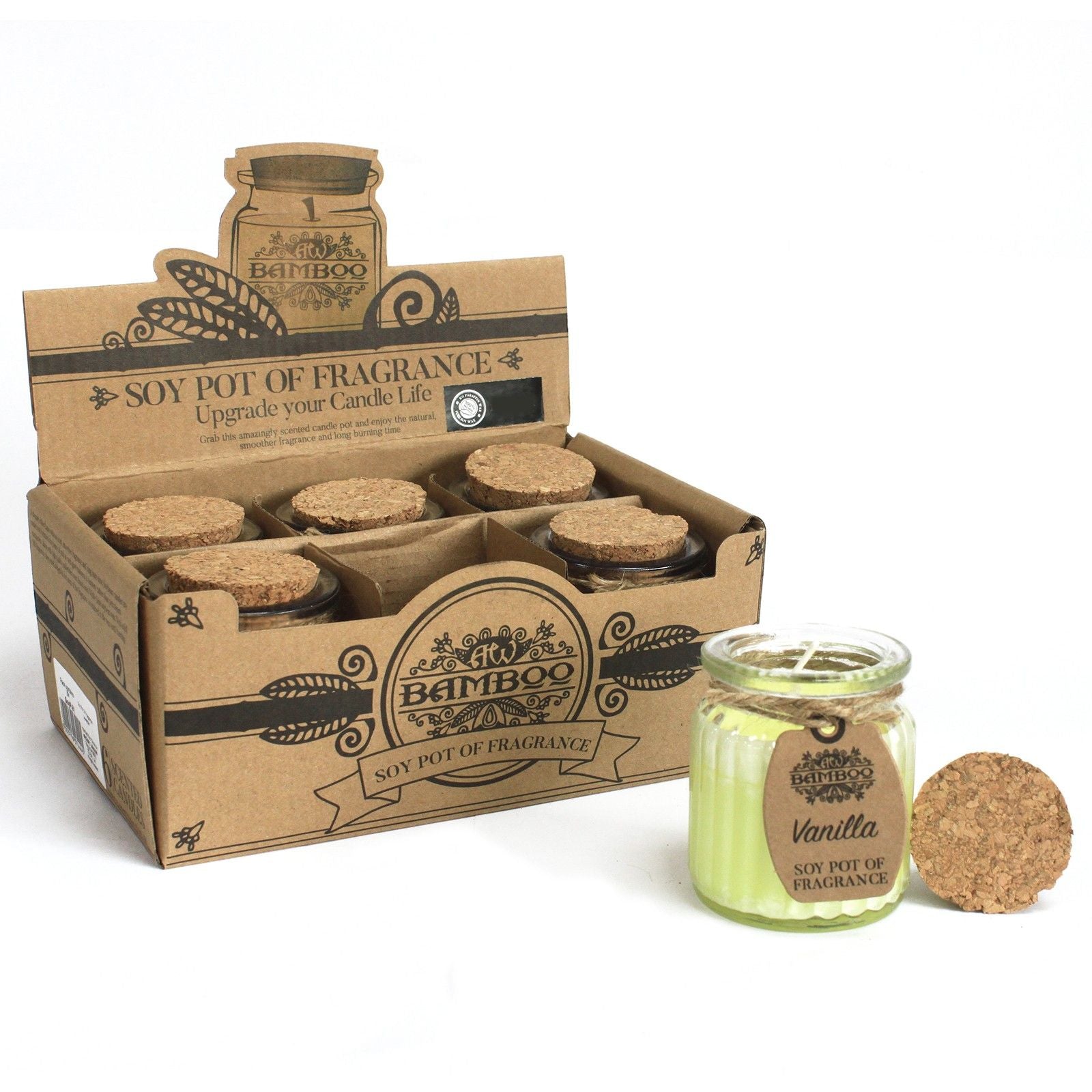 Fresh Vanilla Soy Pot of Fragrance Candle