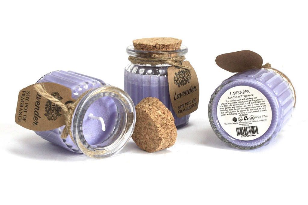 Lavender Soy Pot of Fragrance Candle