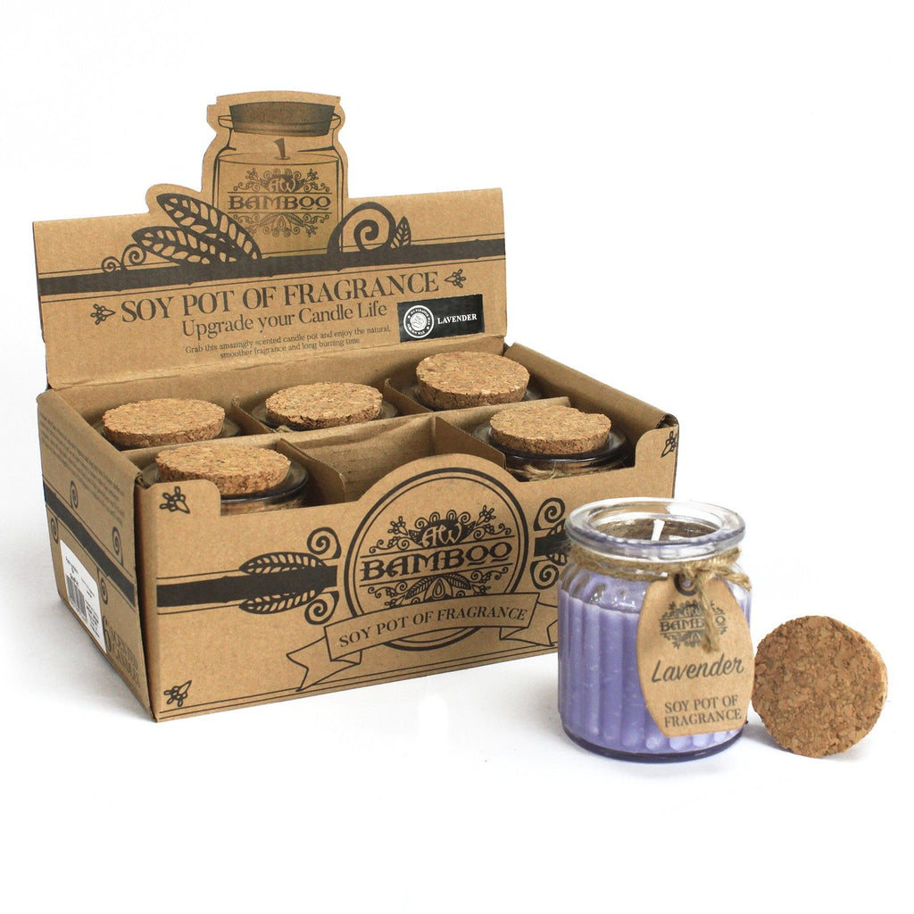 Lavender Soy Pot of Fragrance Candle
